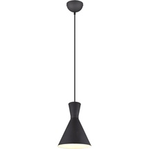 Trio Reality Pendelleuchte Enzo 1-flg. Schwarz matt,