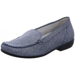 Waldläufer Slipper Hina, Blau, 4