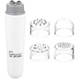 HEALIFTY 4 in 1 Mini elektrische Gesichtsmassagegerät Akupressur Massagegerät für Schmerzlinderung (weiß)