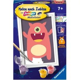 Ravensburger Malen nach Zahlen Rotes Monster