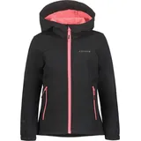 ICEPEAK Kobryn Jr Softshelljacke Schwarz-Pink 140