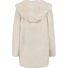 URBAN CLASSICS Hooded Teddy Coat Jacke White 5XL