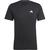 adidas Herren T-Shirt (Short Sleeve) Tr-Es Fr T, Black/White, IC7438, XL