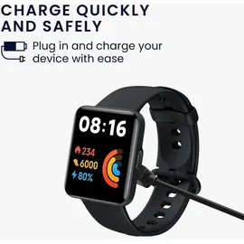 Dpofirs Smart Watch Magnetisches Ladekabel für Xiaomi Redmi 2 Lite/Redmi Watch Ladegerät USB-Ladekabel