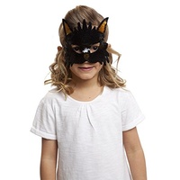 viving Kostüme viving costumes203589 Katze Pailletten Maske (One Size)