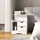 Homcom Nachtschrank 40 x 30 x 60 cm Weiß