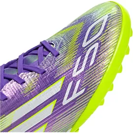 adidas F50 Pro TF Herren Purple Rush/Cloud White/Lucid Lemon 41 1/3