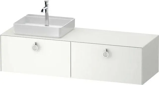 Duravit White Tulip Waschtischunterbau 1600 x 550mm - weiß seidenmatt