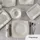 KARACA Fine Pearl Roma Geschirrset 58-tlg. 12 Personen quadratisch