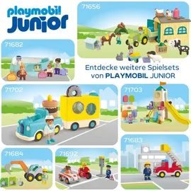 Playmobil Junior Traktor mit lustiger Pflanzmaschine 71773