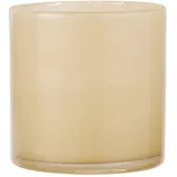 ib laursen Topf Venecia durchgefärbtes Glas, Höhe 10, Ø 10 cm, gelb