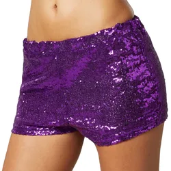 tectake® Pailletten-Shorts