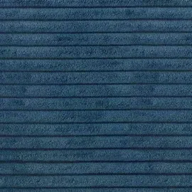 Mirjan24 Eckcouch Cord 2-Sitzer Blau