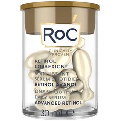 RoC Retinol Correxion Fine Line Smoothing Night Serum Capsules Anti-Aging 