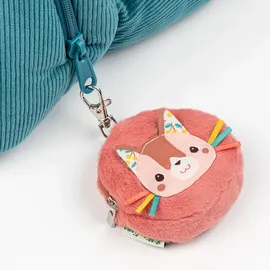 Lilliputiens Kindergeldbörse Jeanne die Katze – niedliche Reißverschlussbörse Geschenk – Rosa