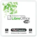 Libreoffice 2025 Home and Student 2024 Professional Plus Business kompatibel mit Microsoft Office Word excel powerpoint Adobe pdf Software USB für Windows 11 10 8 7 Vista xp 32 64-bit pc & Mac OS x