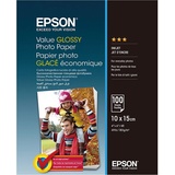 Epson Value Glossy Fotopapier glänzend weiß, 10x15cm, 183g/m2, 100 Blatt (C13S400039)