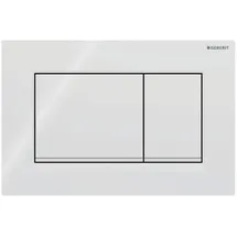 Geberit Sigma30 Betätigungsplatte für 2-Mengen-Spülung weiß/weiß matt 115.883.11.1