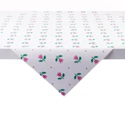 Sovie HOME Tischdecke Tilly aus Linclass® Airlaid 80 x 80 cm, 1 Stück - Kinder Party Blumen