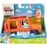 Bluey Heeler Familienausflug 4WD Fahrzeug