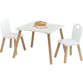 Zeller Kindersitzgruppe Scandi 3-tlg. Kiefer weiß