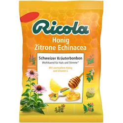 Ricola Echinacea Honig Zitrone Bonbons mit Zucker im Beutel