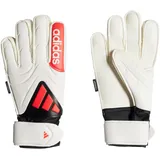 Adidas Copa Match Fingersave Junior-torwarthandschuhe - White / Lucid Red / Black - 7