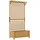 Outsunny Hochbeet mit Rankgitter 90 x 183 x 45 cm Gelb