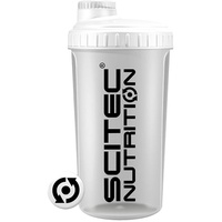 Scitec Nutrition Shaker, Eiweiß Shaker, BPA-frei, 700 ml, Weiß