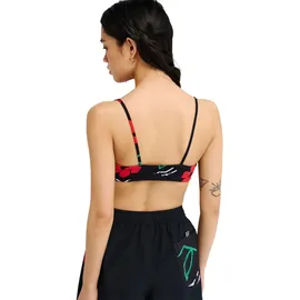 QUIKSILVER Bikini-Top Viacha Schwarz L Cup B