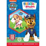 ALLIGATOR - Paw Patrol Aufkleber nach Zahlen Buch, Stickerbuch, Sticker nach Zahlen für Kinder, Aufkleber nach ZahlenPaw Patrol Aufkleber, Paw Patrol Stickerbuch, Sticker Aktivitätsbuch,