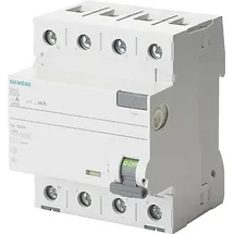 Siemens 5SV3344-6KL FI-Schutzschalter 4polig 40A 0.03A 400V