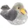 Wild Republic Plüschvogel Kuckuck 13 cm Grau