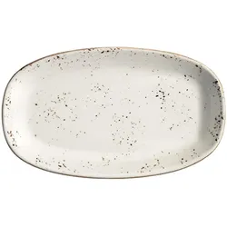 6 x Grain Gourmet Platte oval 34x19cm * - Bonna  Premium Porcelain