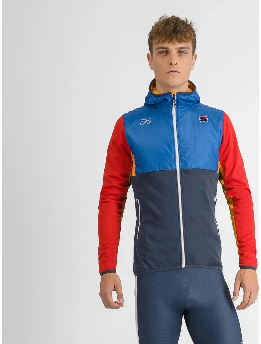 Sportful Anima Rythmo Jacket blue denim/galaxy blue (497) S