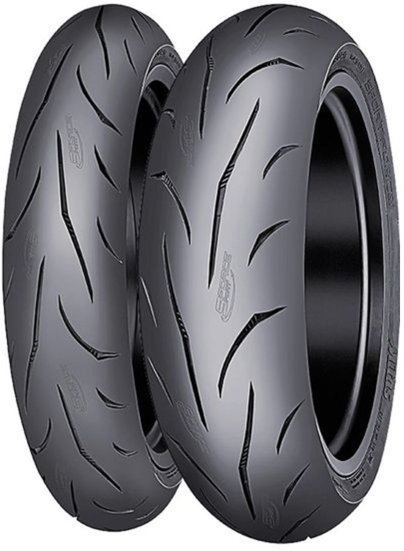 MITAS SPORTFORCE+ 120/60ZR17 TL 55W, Pneu moto Avant