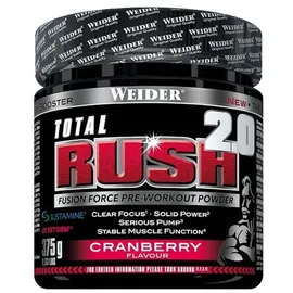 WEIDER Total Rush 2.0 Cranberry Pulver 375 g