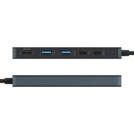 Targus HyperDrive Flex USB-C Hub kompatibel mit verschiedenen Modellen Schwarz