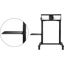 Optoma TB01 SHELF FOR EST09, Notebook Ständer, Schwarz