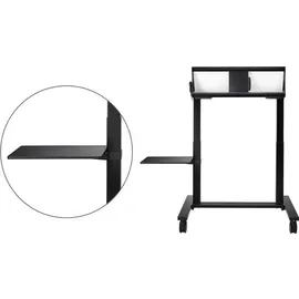 Optoma TB01 SHELF FOR EST09, Notebook Ständer, Schwarz