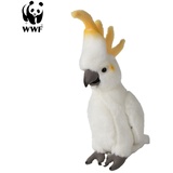 WWF Plüschtier, Kakadu (24cm) lebensecht Kuscheltier Stofftier Plüschfigur Vogel Papagei
