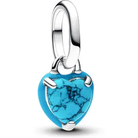 Pandora Herz Türkis Silber 793827C01