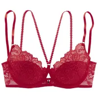 LASCANA Push-up-BH Damen rot Gr.80B