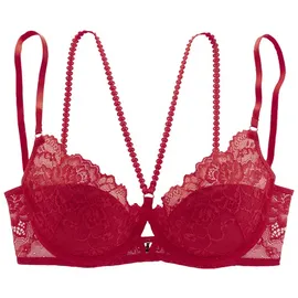 LASCANA Push-up-BH Damen rot Gr.80B