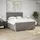 vidaXL Boxspringbett 180 x 200 cm Taupe