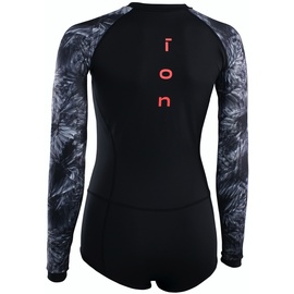 ION Swimsuit LS Lycrasuit 2023 black flowers - S,