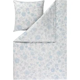 Estella Valeria Blumen Schwarz 135 x 200 cm + 80 x 80 cm