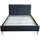 Homestyle4u Polsterbett 160 x 200 cm Schwarz