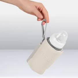 lionelo Thermup Go Plus - bærbar flaskevarmer | Farve Beige_Sand