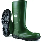 Dunlop Stiefel WORK-IT FullSafety Heritage Green PVC SR LO LG,S5,Gr.48